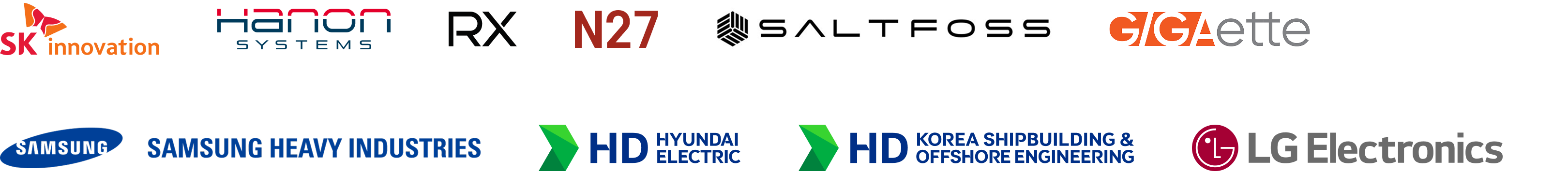 Industry partner logos
